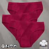 Panties Jacquard Design Pattern Women Panties Underwear Sexy Female Lingerie Briefs Solid Color Intimate Pantys for