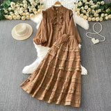 Fongt New French Wearing Women's Clothing Printing With Chest Pads With Chest Slings + High Waist Slim Half Skirt Two Sets