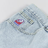 Clothes Polar Boy Shorts Y2K Original Hip-Hop Cartoon Graphic Embroidered Jeans-Outfit