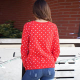 Casual Snowman Printed Christmas Sweatershirt Long Sleeve O neck Solid Collar Outwear Pullove 2021 Winter New Fashion