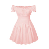Summer Plain Fashion Wear Elegant French