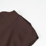 Fongt Homemade New Women's Dress Classic Fashion Vietnamese Small Semi-Necked Dress