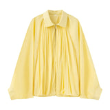 Fongt Explosion Women's Puff Sleeve Pilot Jacket Coat