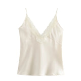Fongt Explosive Women's Lace Decorative Silk-Sense Slings