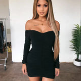 Ruching Off Shoulder
