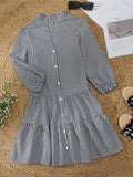 Fongt Explosion Loose Lattice Dress Hot Selling Explosive Women's Clothing