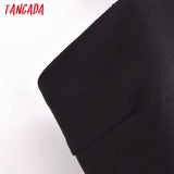 Women Black Bralette Camis Crop Top Strap Sleeveless Backless Short Shirts Female Casual Solid Tops