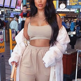 Summer Camis Tanks Tops Sleeveless Cotton Bustier Unpadded Bandeau Bra Vest Crop Top Seamless