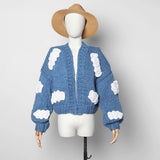 Knitted Chunky Cardigan-Outfit