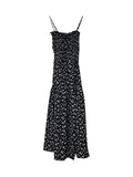 Fongt Xixi 13 Lines 2025 Spring New Temperament Printing Pure Desire High-Waisted Sling Dress Women 88163