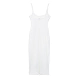 New Spring Style Looks Like A Well-Fitting Medium-Long Version Suspender Dress 2289707-Outfit