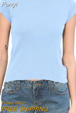 Women Goth Clothes y2k Crop Tops Summer 2023 T shirts Grunge 2000s Trashy Aesthetic Short Sleeve Tees Young Girls