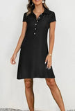 Spring Summer Women Loose Denim Vintage Button Pocket Befree Dress Long Short Sleeve Summer Party Elegant Maxi Dresses