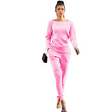 Fongt New Women's Wear Autumn And Winter Urban Leisure Two-Piece Set-Outfit
