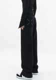 Pocket Straight Leg Denim