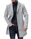 Fongt Men's Coat 2025 New Wish Hair This Coat Station Wind Coat Multi-Color Multi-Code
