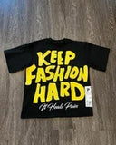 Fongt New T-Shirt KEEP Before And After Printing Round Neck Short Sleeve Direct Selling Hot