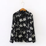 Blouses Fashion Slim Long Sleeve