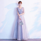 Fongt New Banquet Evening Dress Dress Fairy Faire Temperament Long Student Choir Performance Suit