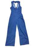 Women's Jeans 2023 Spring New Slim and Thin Fashion Street Retro Style High-waisted Denim Jumpsuit-Outfit