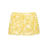 Fongt Explosion Women's Short Design Lien A-Character Skirt