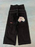 Year's Popular Style Graphics Jeans Y2K Hip-Hop Loose Jeans For Men And Women Harajuku-Outfit