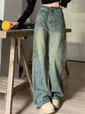 baggy boyfriend jeans with faded
