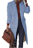 Fongt And Winter 2025 New Multi-Color Multi-Code Jacket Collar Long Coat Woman