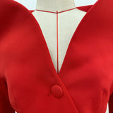 Fongt Fashion Personality Design Collar And Long Wind Coat Dress For Autumn And Winter 2025