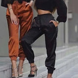 Waist With Pocket Casual Ladies Long