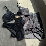 New Summer Small Freshness In Wind Three-Piece Swimsuit Bikini
