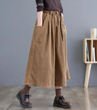 Academia Wide Leg Corduroy