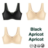Latex Bra Women Brassiere Underwear Push Up Bras Seamless Bralette for Female Plus Size Bra Tank Crop Tops Gathers