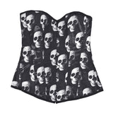 Fongt Cardinian Girded Court Bodysuit Simple Shoulder Strap Bouquet On The Body