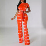Popular Style Women's Wear Fashion Temperament Commuter Printed Suit-Outfit