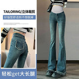 Fongt Pants Autumn Style Outside A Small Bottom Micro Bell Pants Fall Plus Size Jeans Pants Autumn Style-Outfit