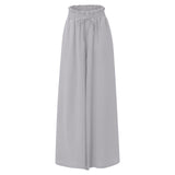 Wide Leg High Waist Long Culottes