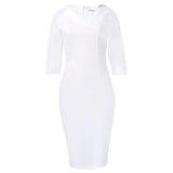 Fongt Women's Ebay 2025 Summer New Fashion Commute V-Neck Elegant Dress