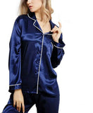 Lady Silk Satin Pajamas Set