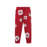 Tears Kanye The Same Style Foam Kapok High Street Loose Hooded Sweater Leisure Pants Suit Trend-Outfit