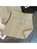 Fashion Lapel Elegant Short Sleeve Shirt Coat + High Waist A Line Mini Short Skirt Spring Women's Two Piece Skirt