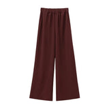 Fongt Fragrant Cotton Lint Neck Vest Set Of Women's Summer With Light Luxury High-End Trousers Two Sets
