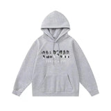 Rainbow Gradient Letter Tiger Head Printing Ins Trendy Sweater Trousers Jogging Suit-Outfit