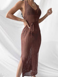 Beach Halter Backless Summer Long