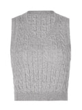 Twist Sweater Vest-Outfit
