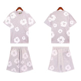 Chao Brand Kapok Printing Sports Leisure T-Shirt Short Sleeves Shorts For Men And Women In Spring And Summer-Outfit