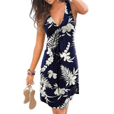 V-neck Sleeveless Loose A-Line