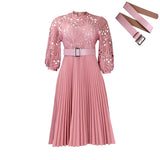 Fongt Dress Summer Lace Hook Sexy Hollow Dress Dress Dress