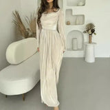 Fongt Spring Women's Dress Style Folded Temperament High-Waisted Skirt Woman