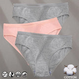 Panties Jacquard Design Pattern Women Panties Underwear Sexy Female Lingerie Briefs Solid Color Intimate Pantys for